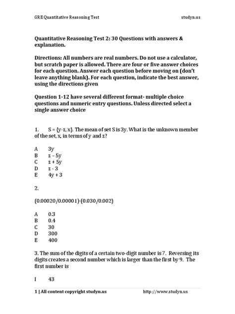 gre quantitative sample questions|gre quantitative test pdf.